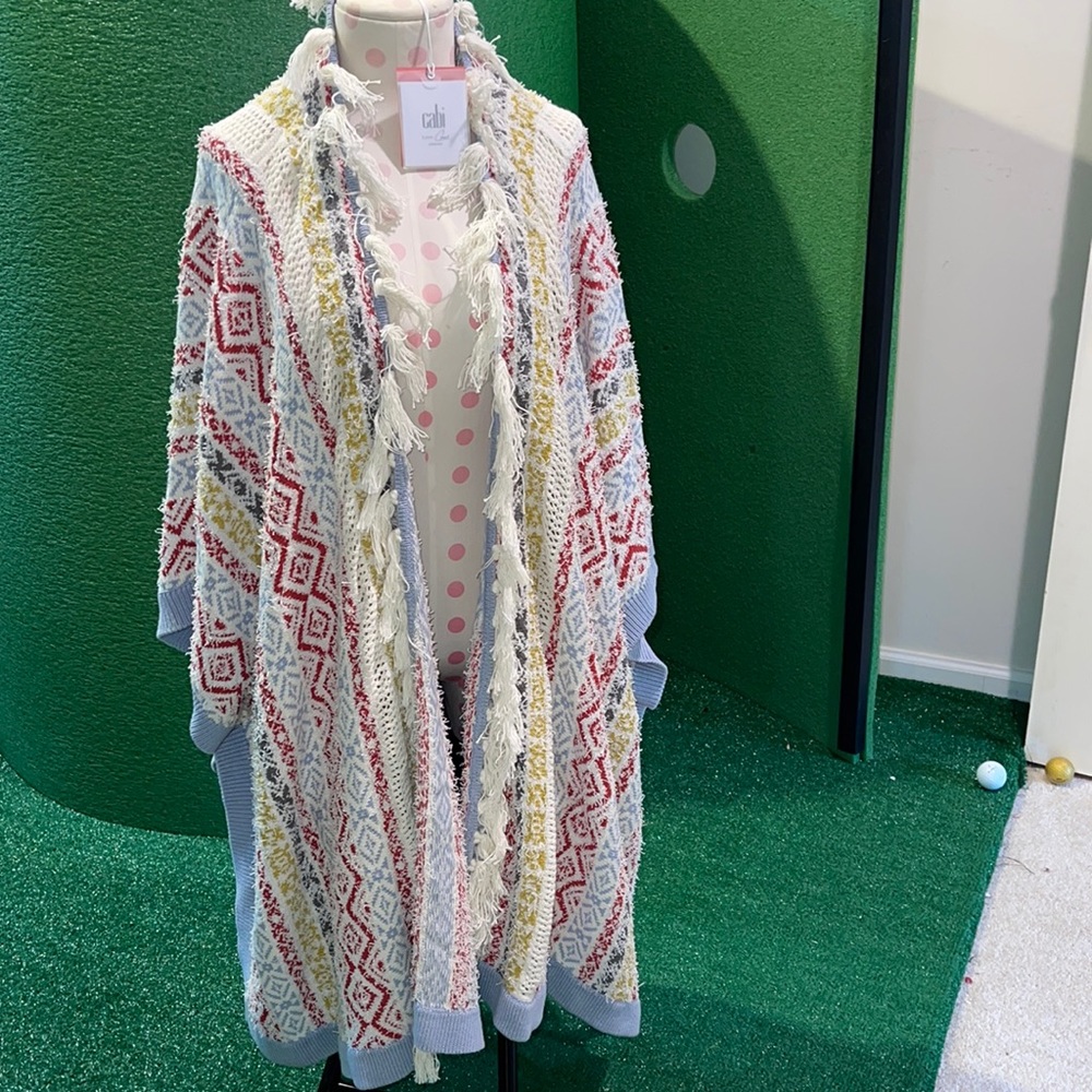 Cabi pancho sweater
